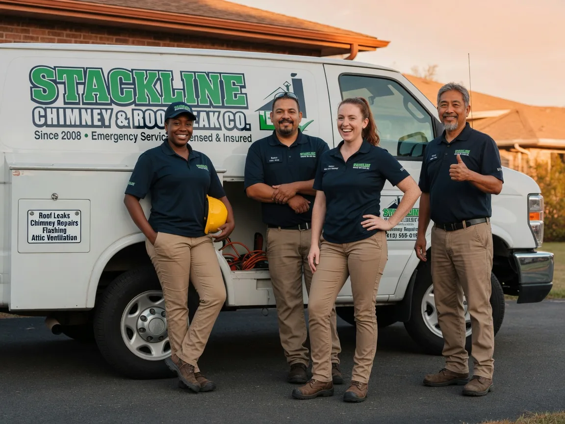 Chimney flashing repair company in Hines, IL